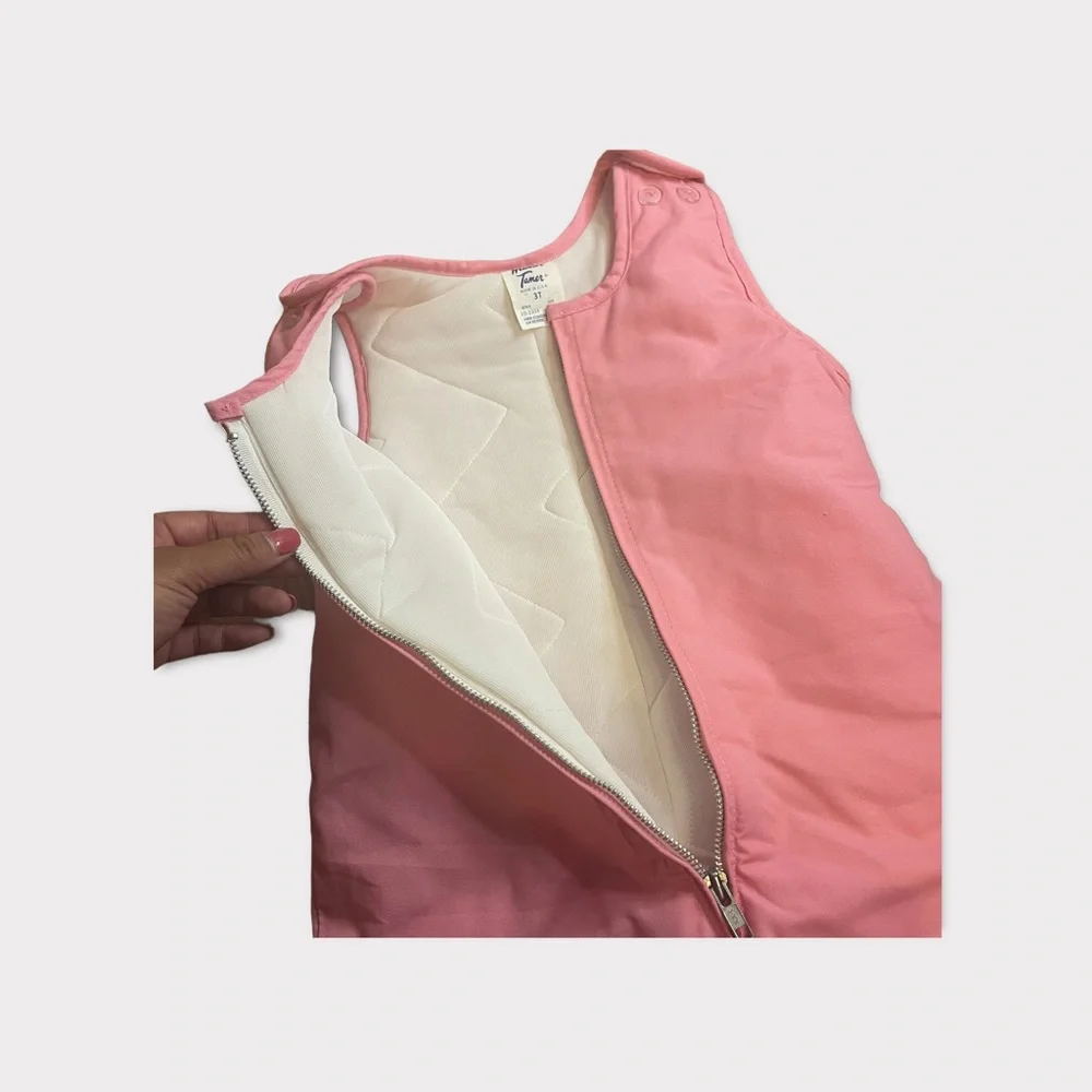 Weather Tamer Vintage Bubble Gum Pink Snowsuit